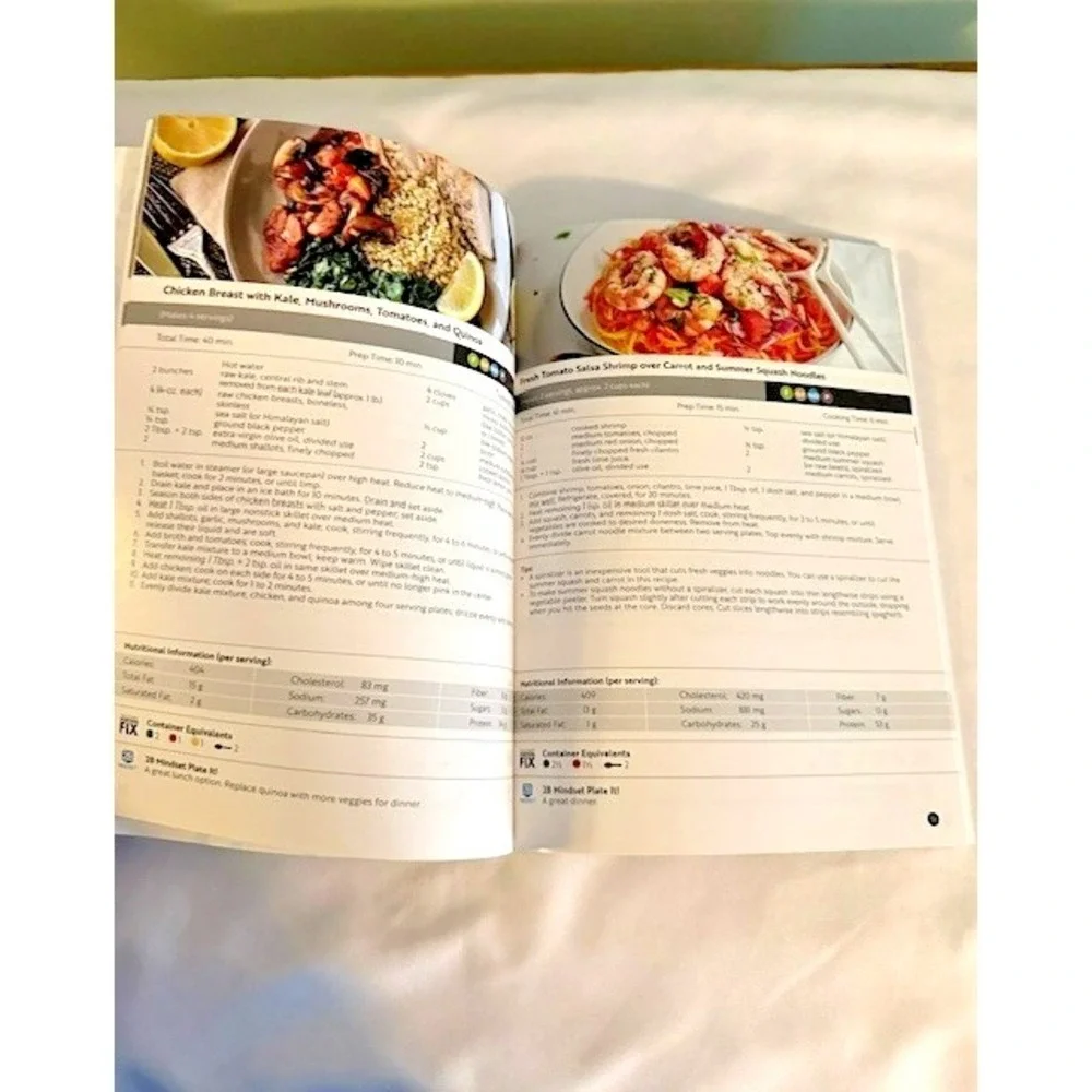 Beachbody Guide to Nutrition Booklet Manual Only No DVDs